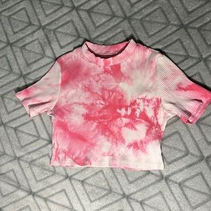Tie-dye Crop Top
